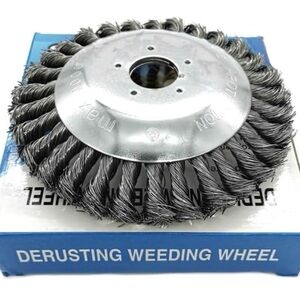 Silver Derusting Weeding Wheel